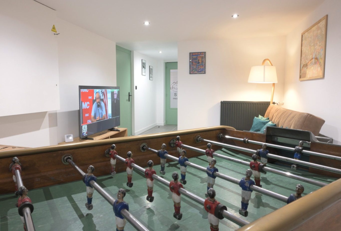 Salle de jeux Chalets des Privilèges - Location saisonnière haut de gamme à Gérardmer